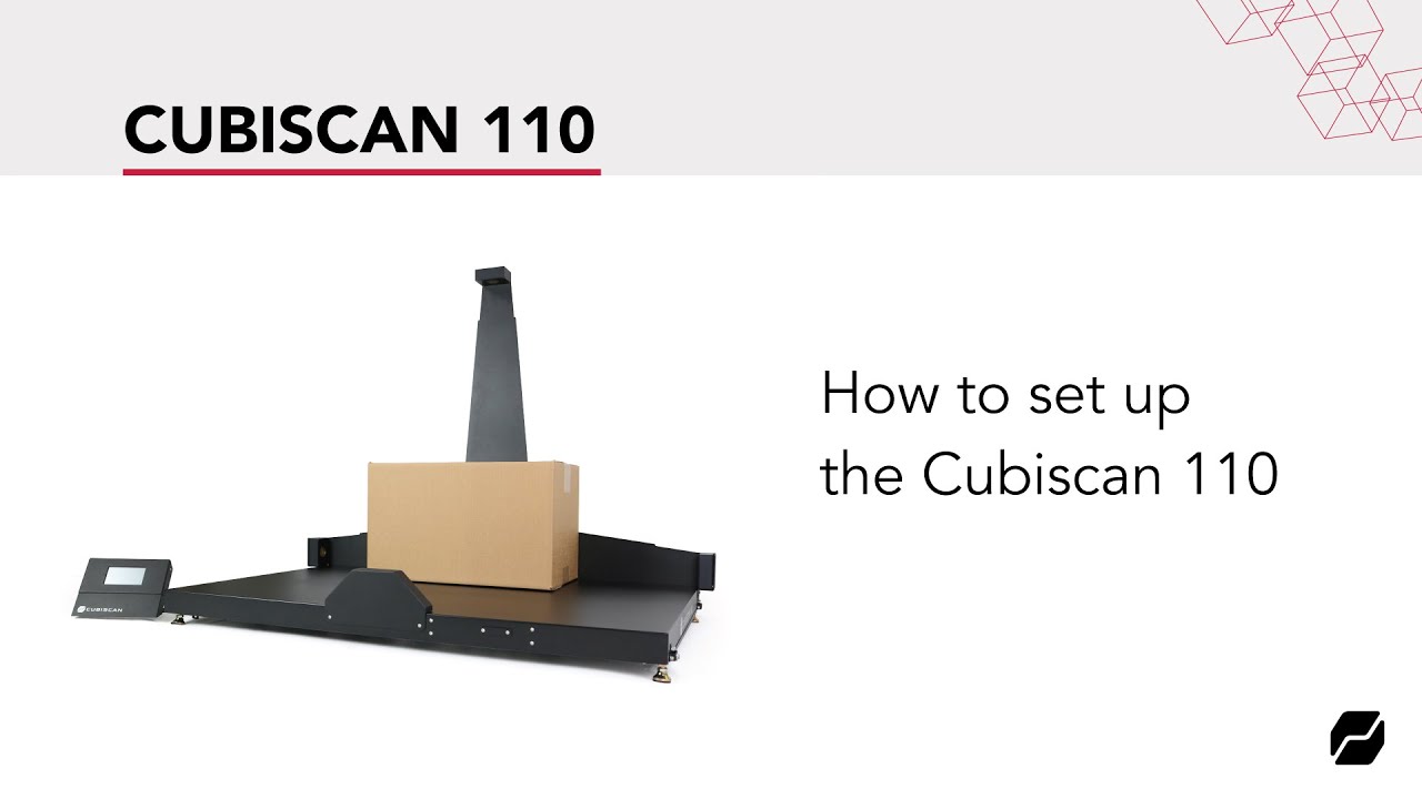 Come configurare il Cubiscan 110